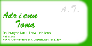 adrienn toma business card